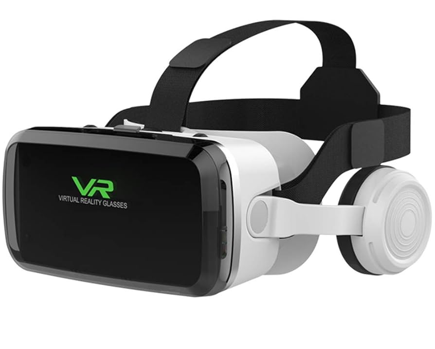 iPhone用VR Amazon.com: VR Headset Virtual Reality VR Glasses VR Helmet